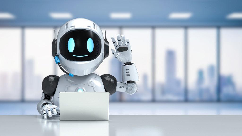 robot-assistant-ia-bureau-accueil-client